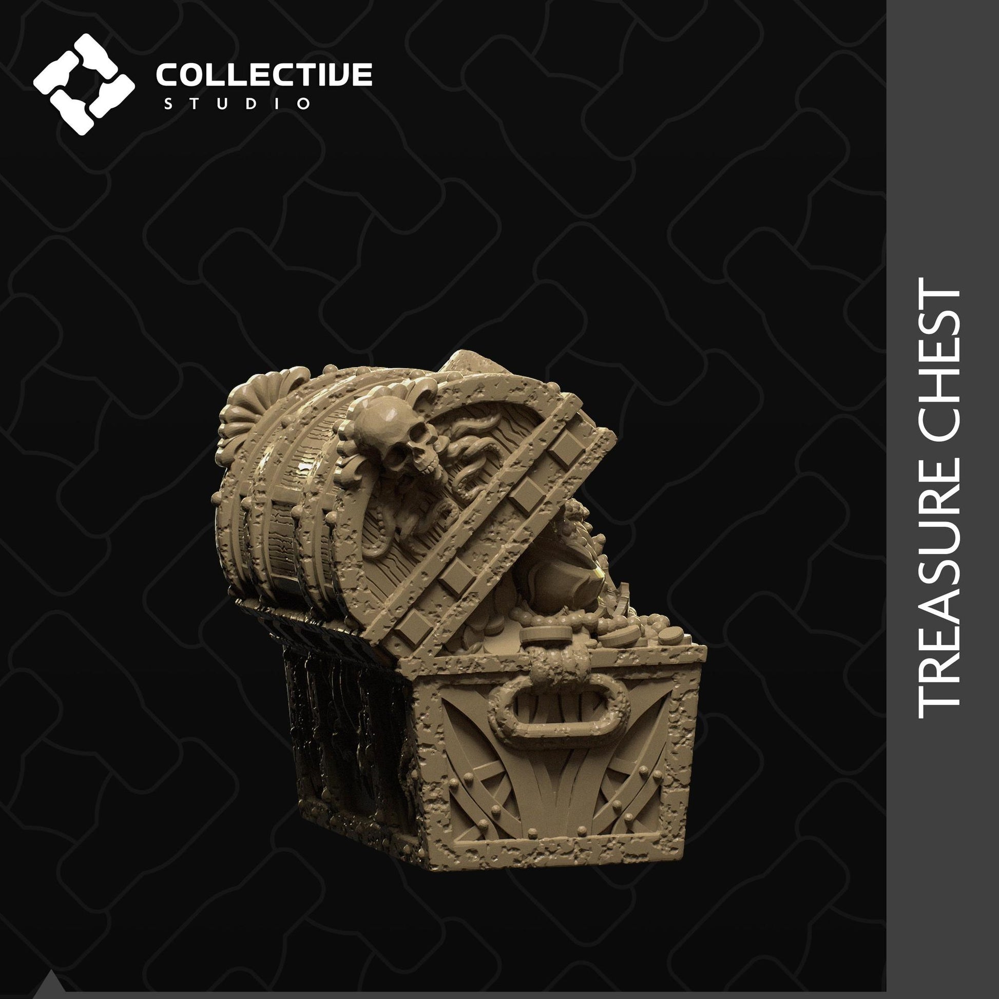 Chests, Storage and Treasure | D&D Scatter Miniature | Collective Studio