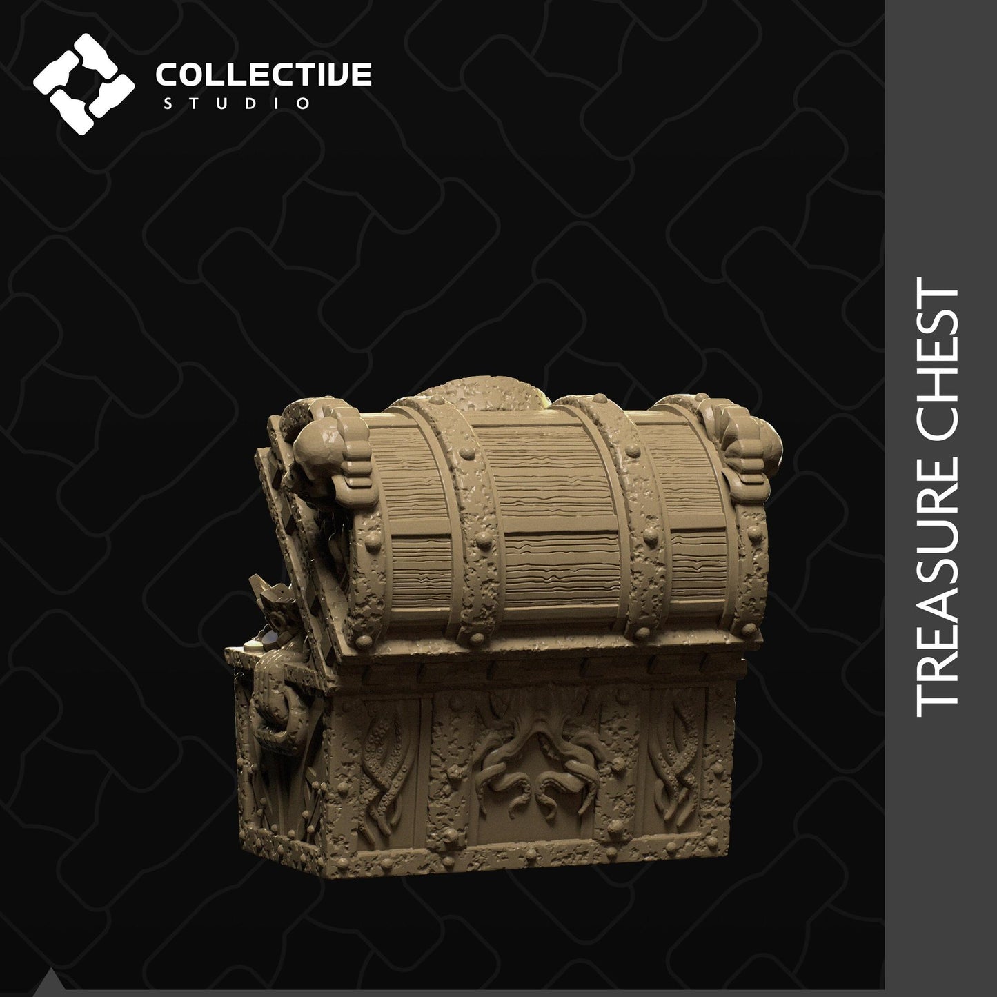 Chests, Storage and Treasure | D&D Scatter Miniature | Collective Studio