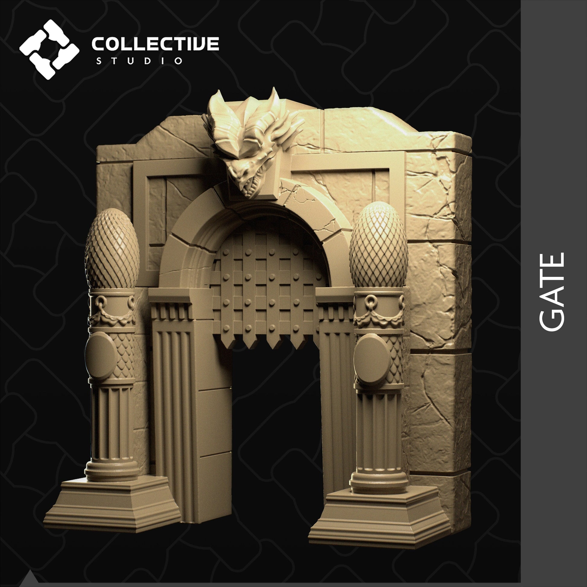 Gates and Gateways | D&D Scatter Miniature | Collective Studio