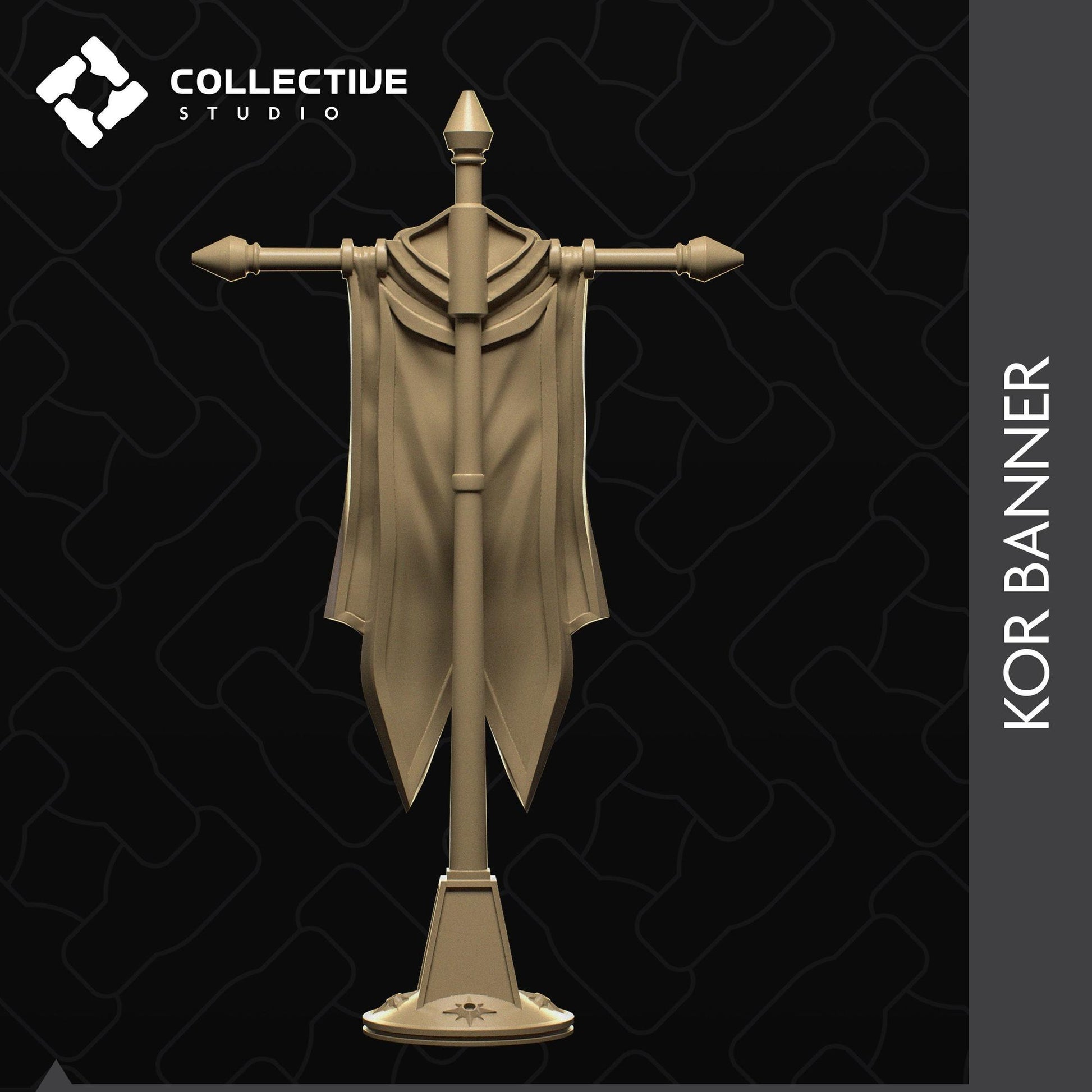 Banners | D&D Scatter Miniature | Collective Studio