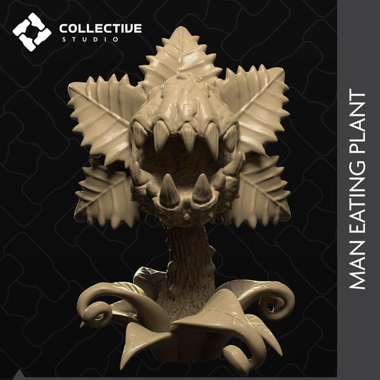 Man Eating Plant | Tabletop Gaming Scatter Miniature | Collective Studio