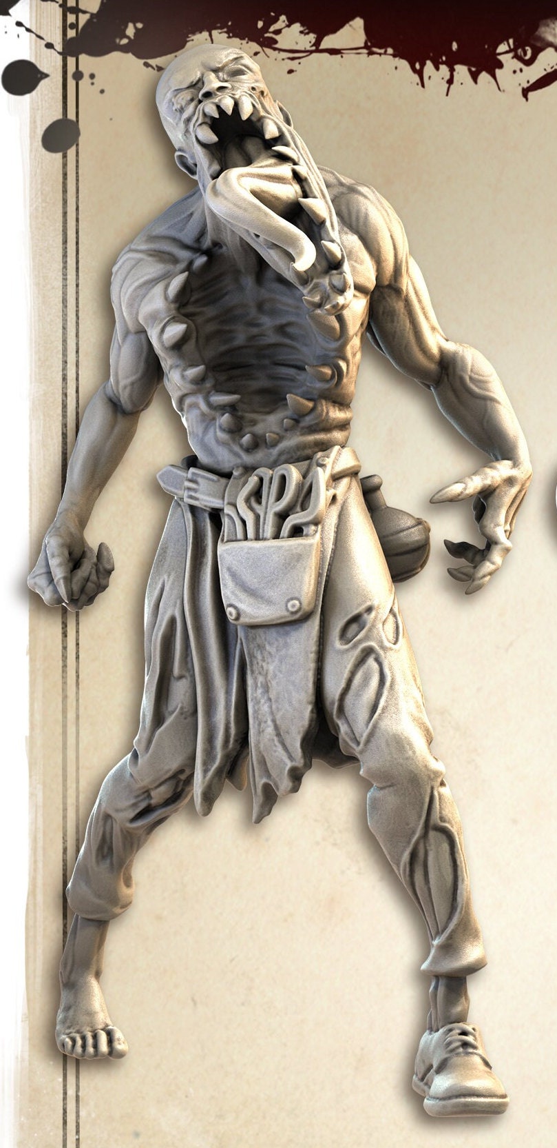 Doctors, Normal and Nightmare | Wicked Hills Asylum | D&D TTRPG Miniature | Great Grimoire