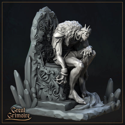 Emerald Wizard, Horror Oz | Veil of Emerald Dreams | Tabletop Gaming Miniature | Great Grimoire