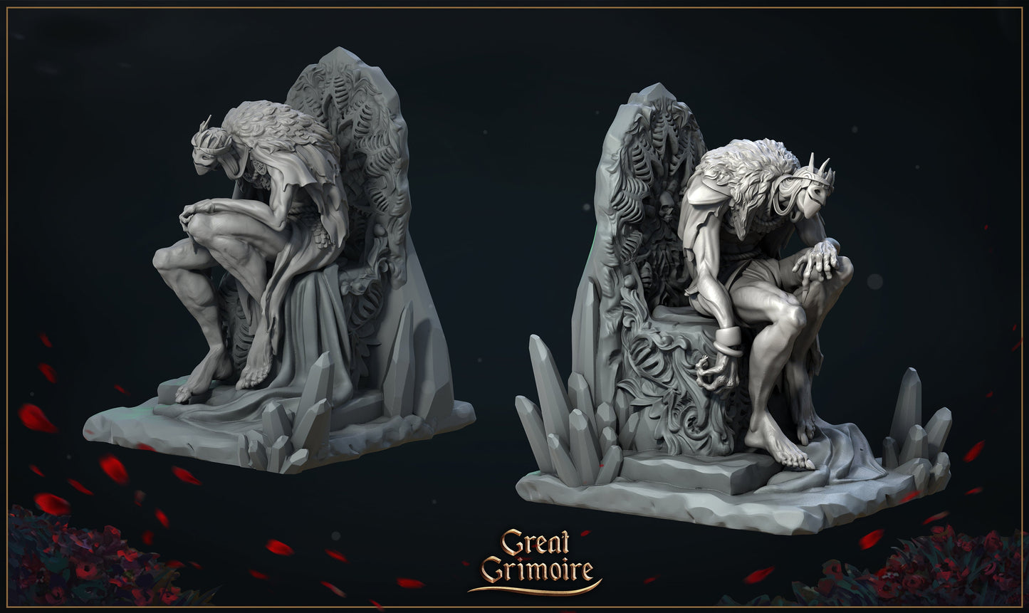 Emerald Wizard, Horror Oz | Veil of Emerald Dreams | Tabletop Gaming Miniature | Great Grimoire