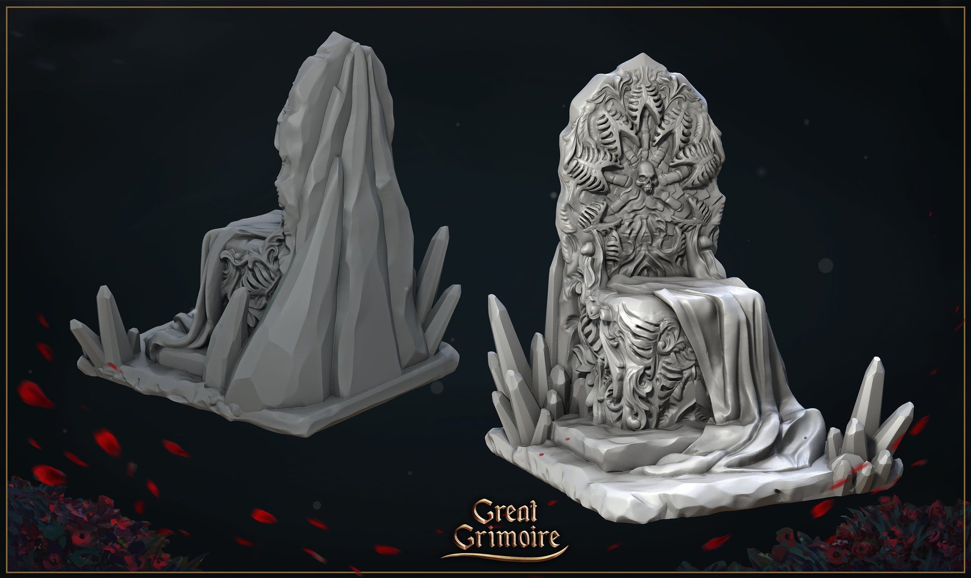 Emerald Wizard, Horror Oz | Veil of Emerald Dreams | Tabletop Gaming Miniature | Great Grimoire