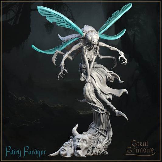 Fairy Forager | Dark Metamorphosis | D&D Tabletop Miniature | Great Grimoire