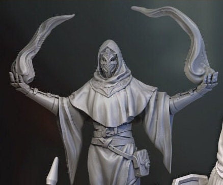 Marquise’s Guards, Masked Bodyguards | TABLETOP SCALE | D&D TTRPG Miniature | Great Grimoire