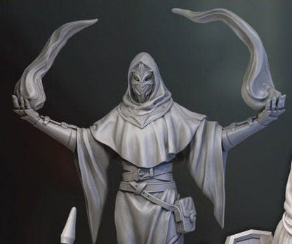 Marquise’s Guards, Masked Bodyguards | Merchants of the Mystic Market | Tabletop Gaming Miniature | Great Grimoire