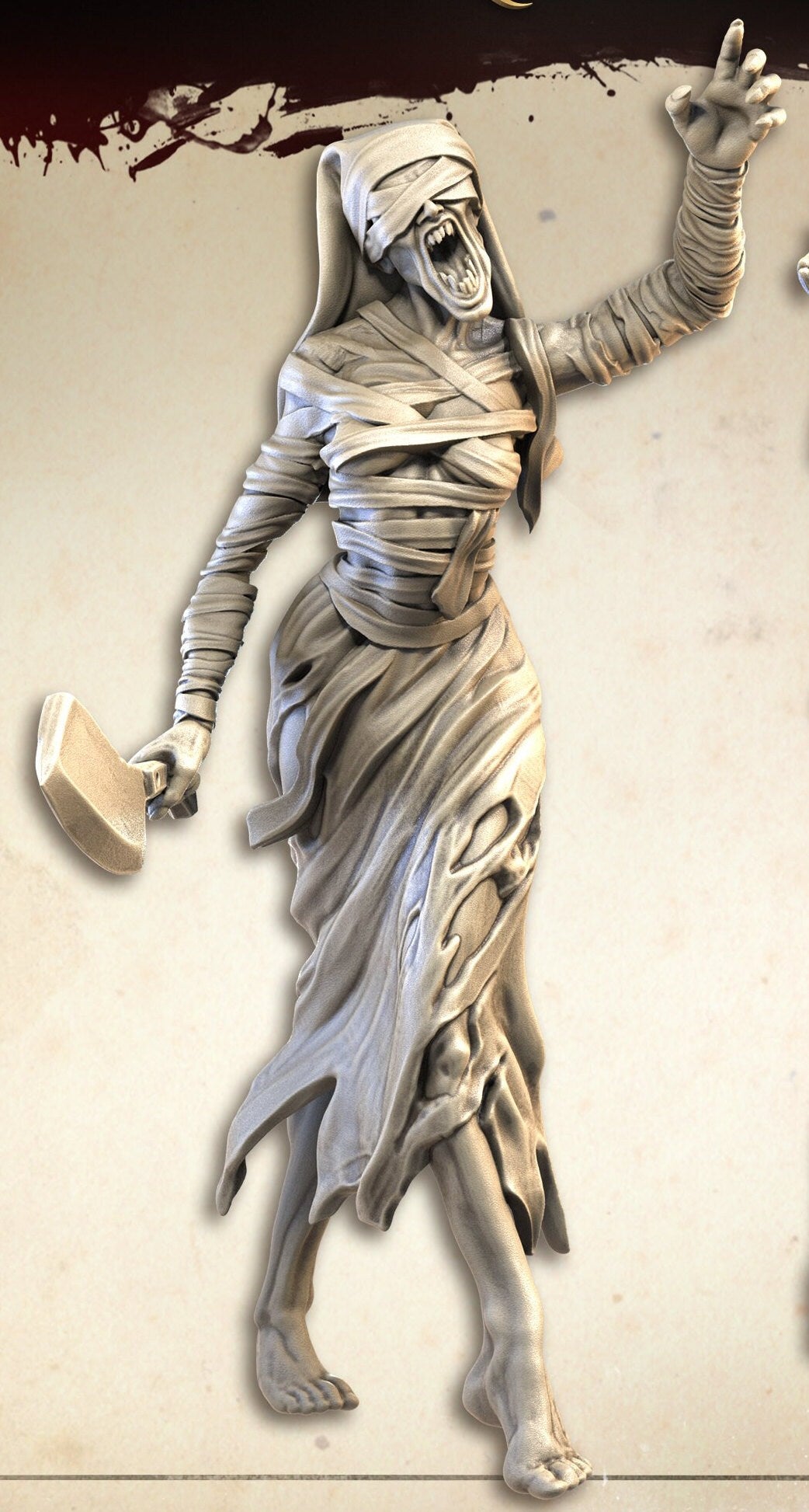 Nurses, Normal and Nightmare | Wicked Hills Asylum | D&D TTRPG Miniature | Great Grimoire