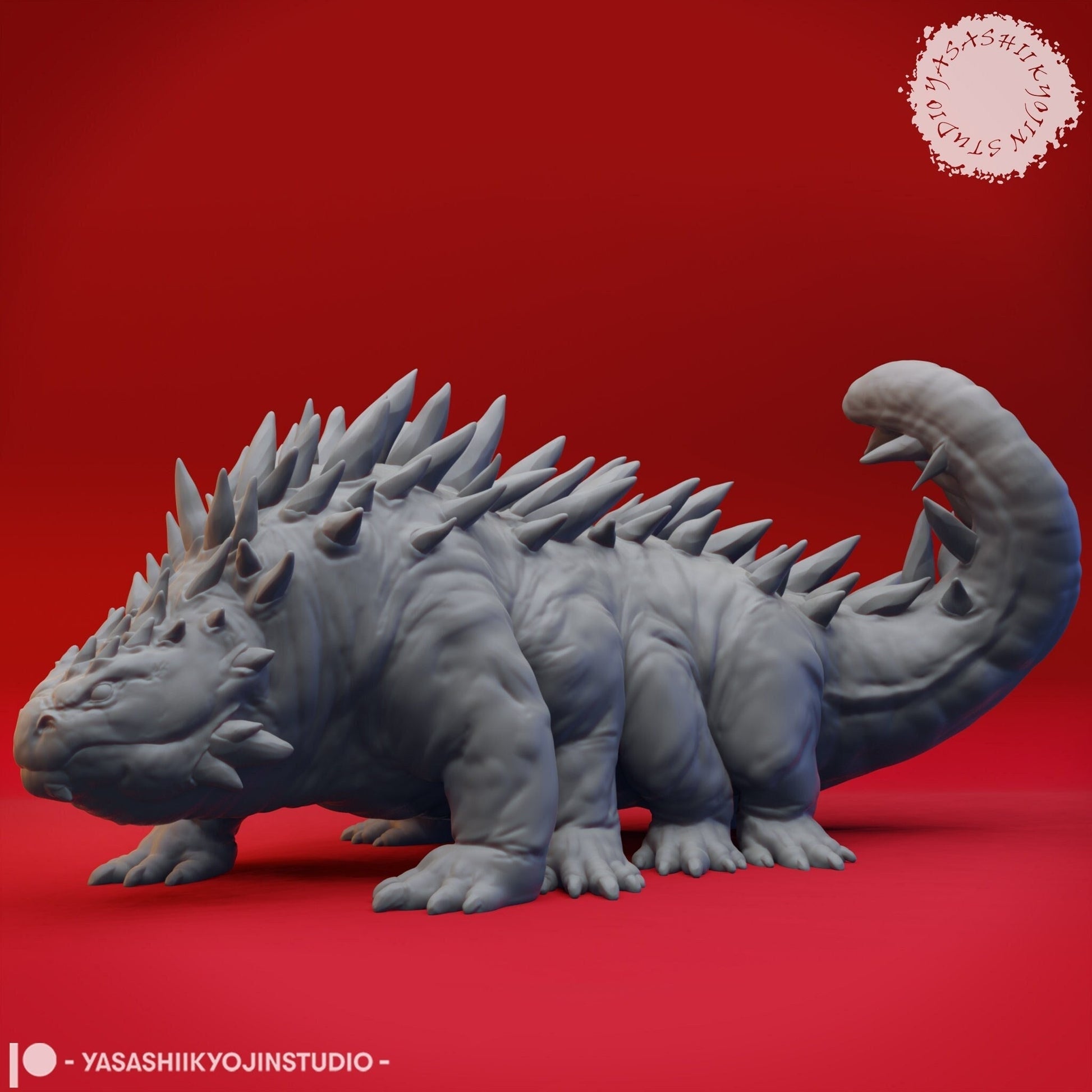 Basilisk | TABLETOP SCALE | TTRPG Monster Miniature | Yasashii Kyojin Studio