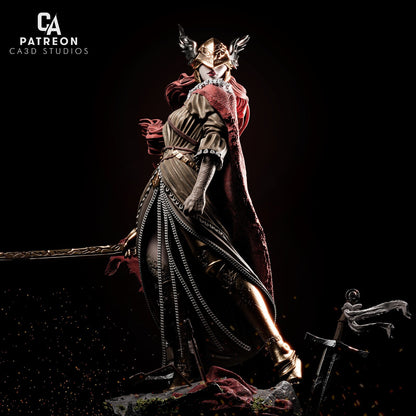 Decaying Demigoddess | Resin Garage Kit Sculpture Anime Video Game Fan Art Statue | CA 3D Studios