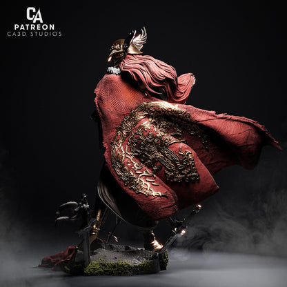 Decaying Demigoddess | Resin Garage Kit Sculpture Anime Video Game Fan Art Statue | CA 3D Studios