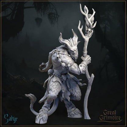 Satyr | Dark Metamorphosis | D&D Tabletop Miniature | Great Grimoire