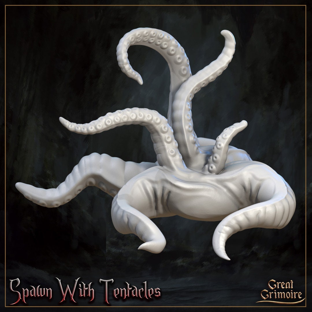 Spawn of the Dark | Horrors of the Underground | D&D Tabletop Miniature | Great Grimoire