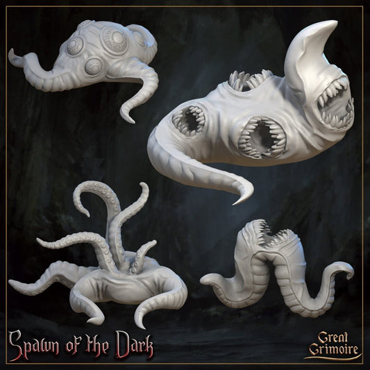 Spawn of the Dark | Horrors of the Underground | D&D Tabletop Miniature | Great Grimoire
