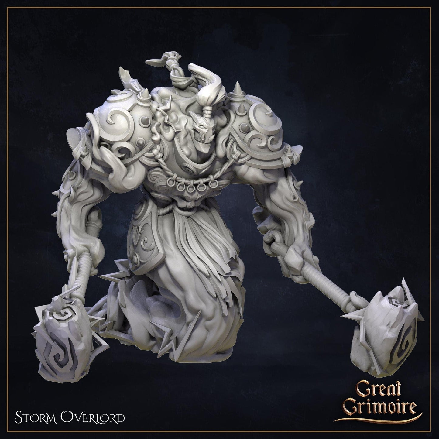 Storm Spirits | Elemental Awakening | D&D Tabletop Miniature | Great Grimoire