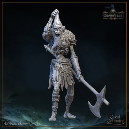 The Rabid Draugr | Serpents Lair | Tabletop Gaming Miniature | Great Grimoire