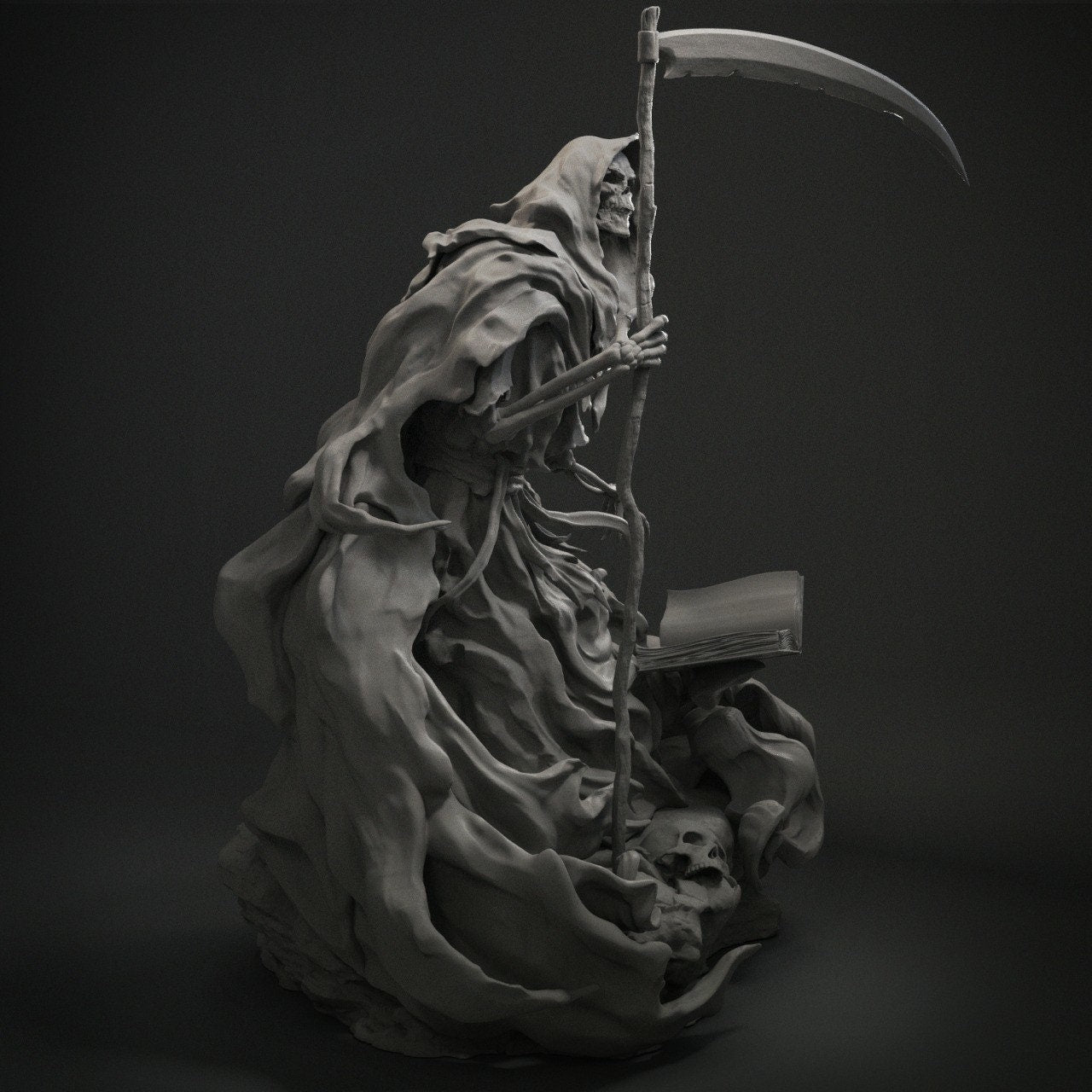 Shade of Demise | Resin Garage Kit Sculpture Anime Video Game Fan Art Statue | CA 3D Studios