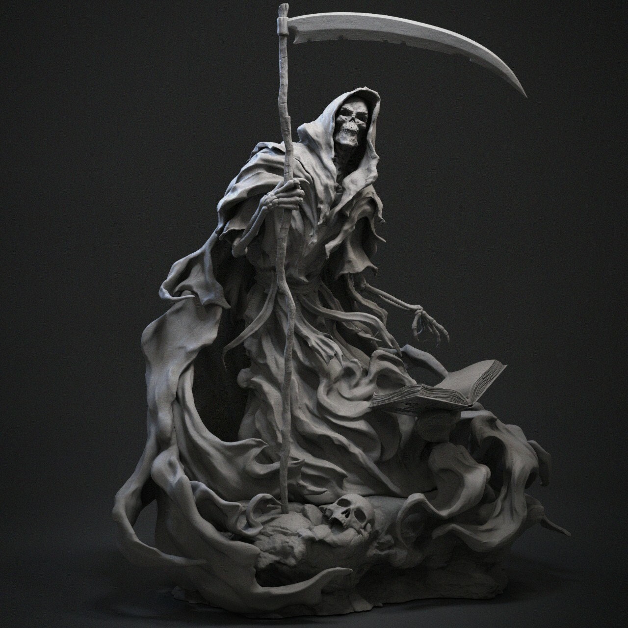 Shade of Demise | Resin Garage Kit Sculpture Anime Video Game Fan Art Statue | CA 3D Studios
