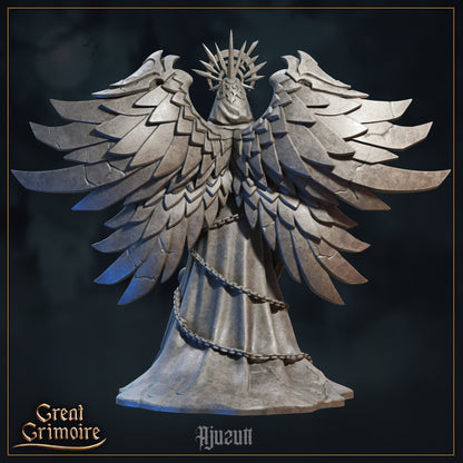 Ajuzutt | Cursed in Stone | D&D Tabletop Miniature | Great Grimoire
