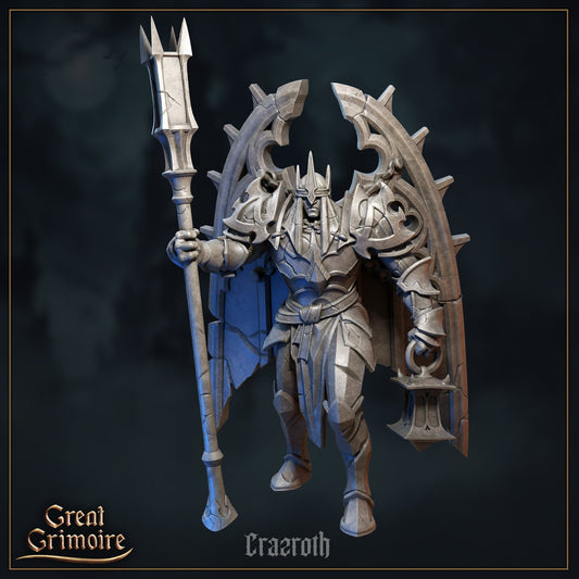 Crazroth | Cursed in Stone | D&D Tabletop Miniature | Great Grimoire