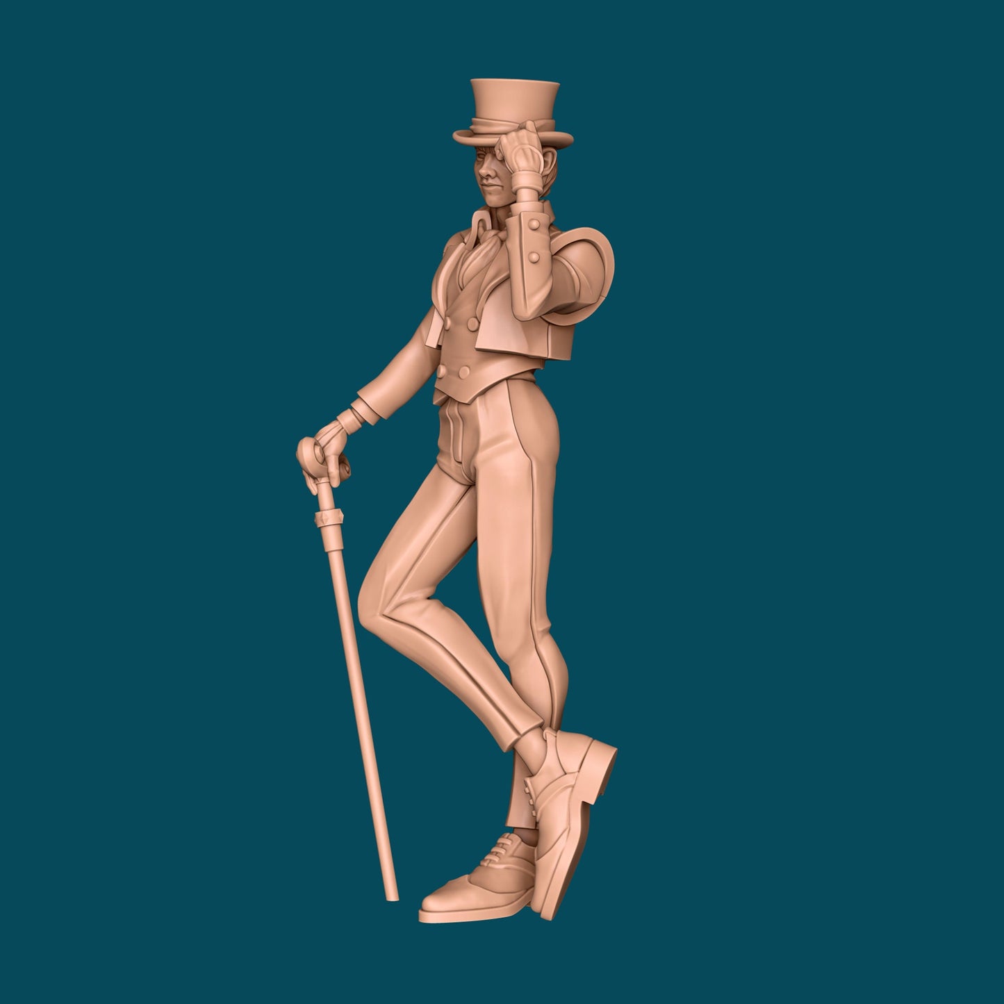 Henri a Mysterious Gentleman | D&D TTRPG Miniature | Awkward Penguin Minis