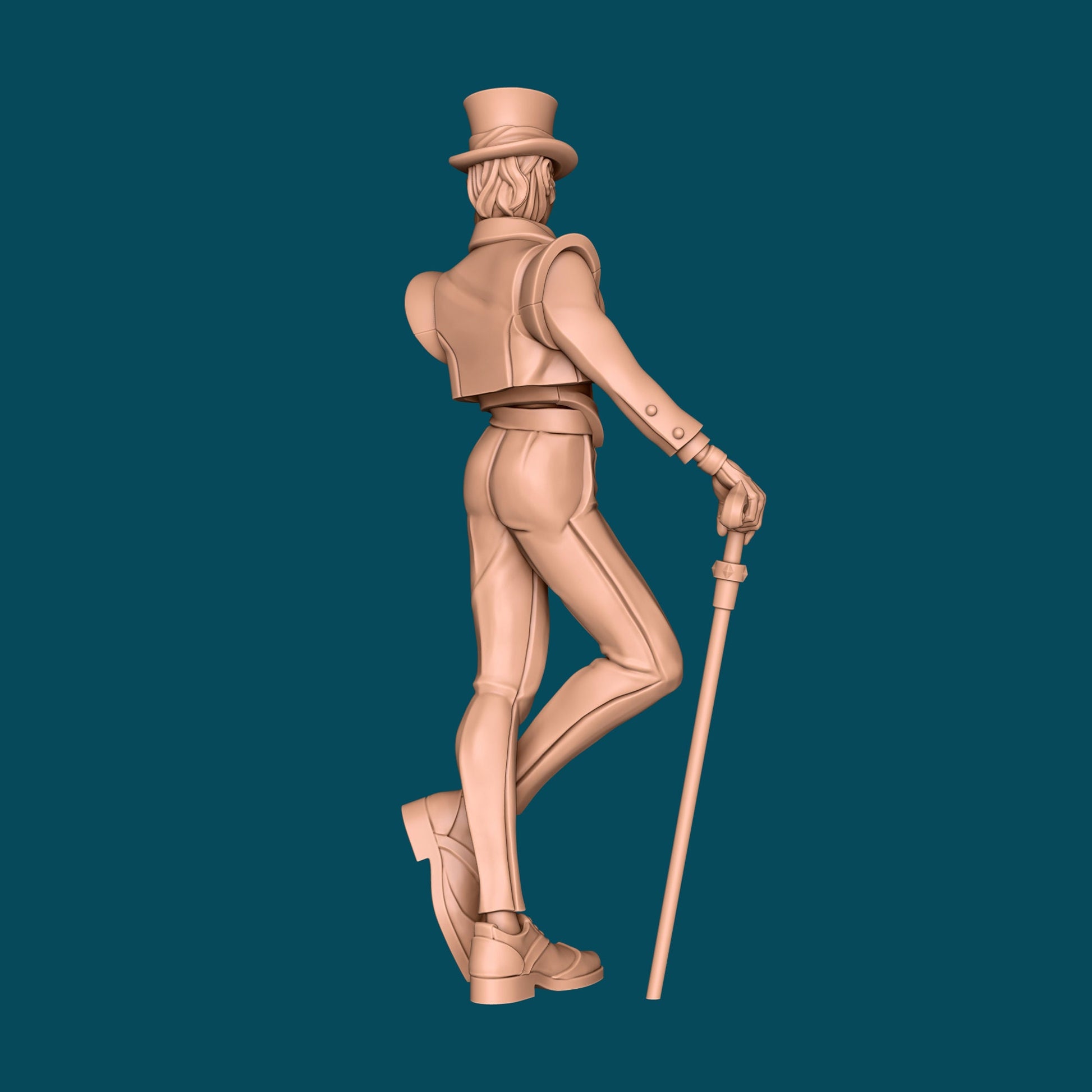 Henri a Mysterious Gentleman | D&D TTRPG Miniature | Awkward Penguin Minis