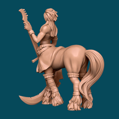 Solanis a Scene Kid Centaur | D&D TTRPG Miniature | Awkward Penguin Minis