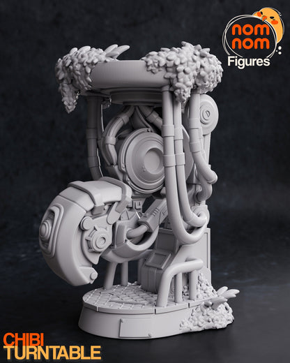 Chibi Testing-Obsessed AI | Resin Garage Kit Figure Video Game Fan Art | Nomnom Figures