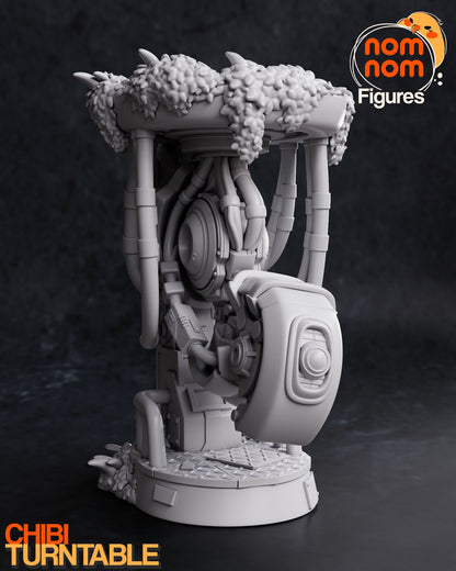 Chibi Testing-Obsessed AI | Resin Garage Kit Figure Video Game Fan Art | Nomnom Figures