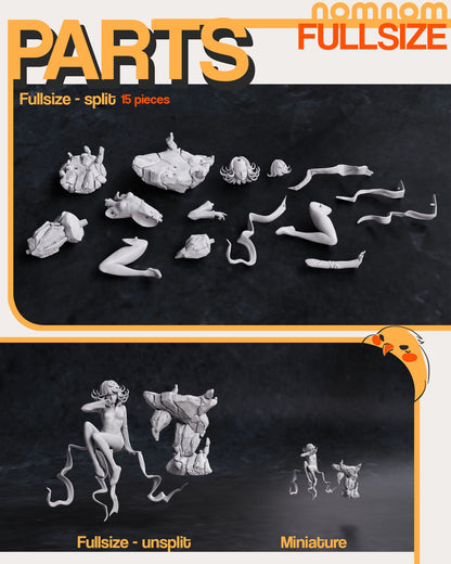 Powerful Twister | Resin Garage Kit Figure Anime Manga Fan Art | Nomnom Figures