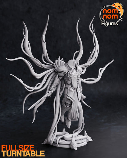 Fallen Archangel | Resin Garage Kit Figure Video Game Fan Art | Nomnom Figures