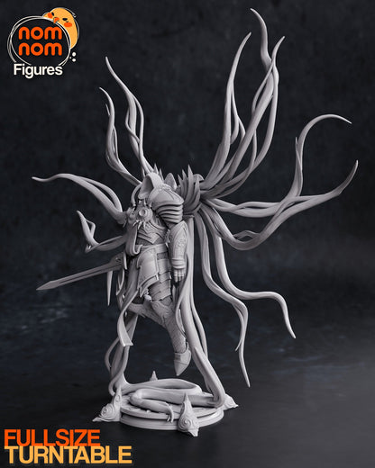 Fallen Archangel | Resin Garage Kit Figure Video Game Fan Art | Nomnom Figures