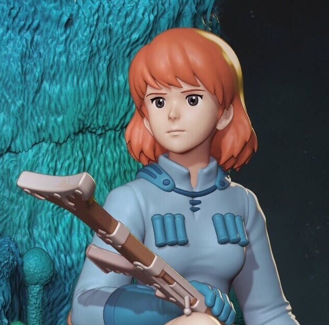 Post-Apocalyptic Windy Gal | Resin Garage Kit Figure Movie Fan Art | Nomnom Figures