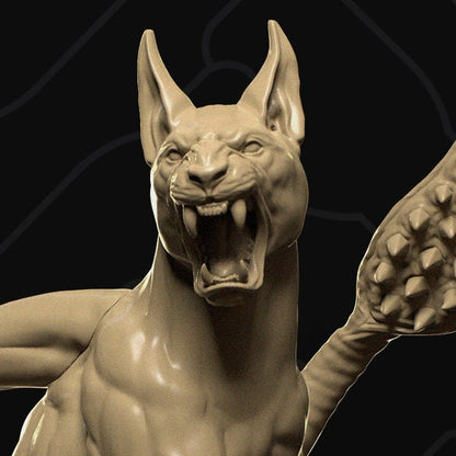 Displacer Beast, Cat | Tabletop Gaming Mini or Display Figure | Collective Studio