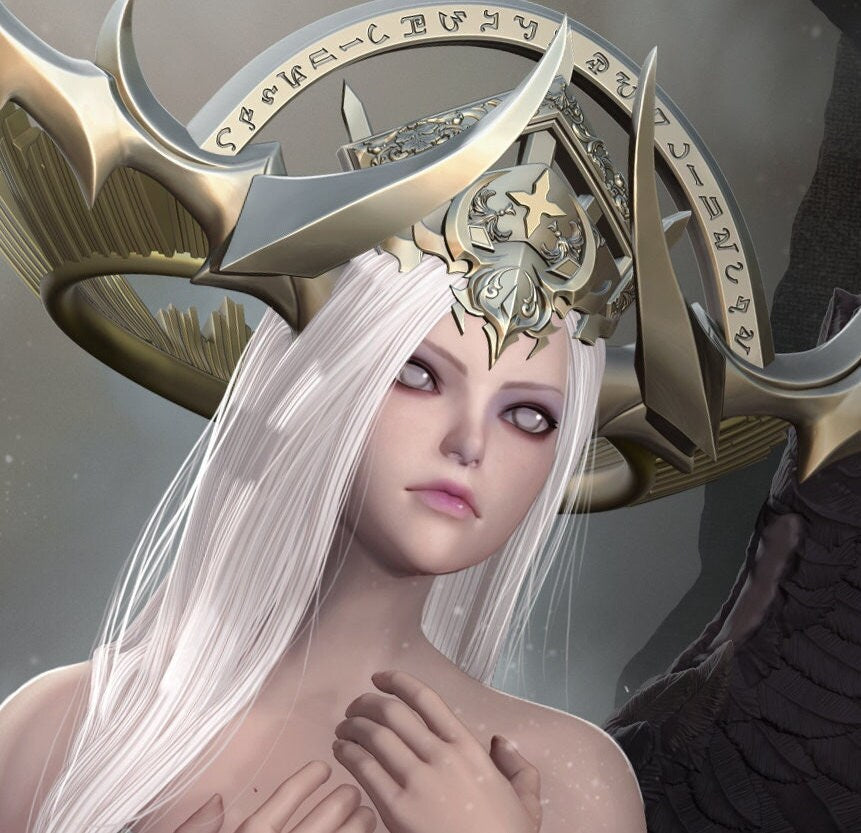 Zhazel | Resin Garage Kit Figure Original Character | Nomnom Figures