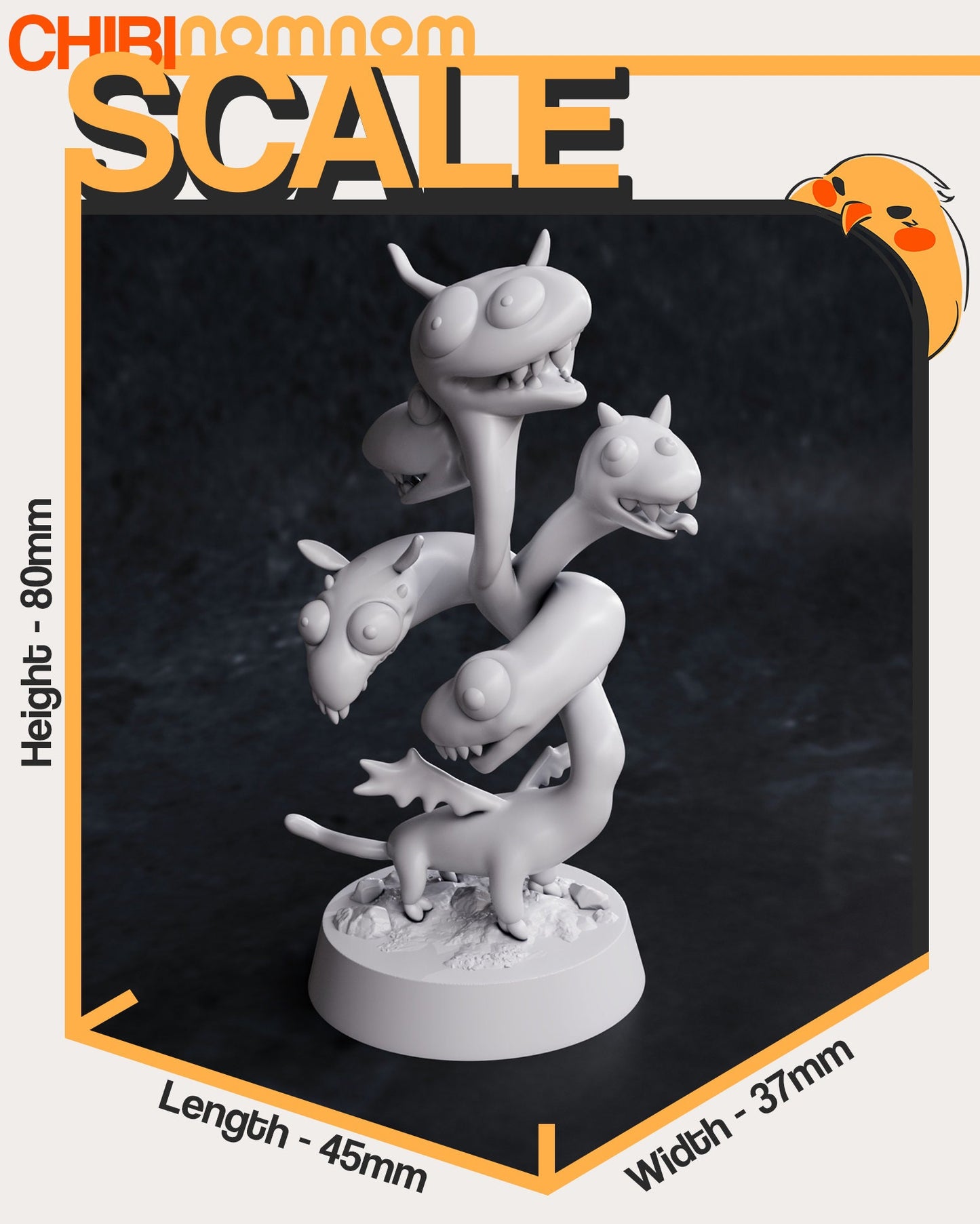 Goofy Dragon Queen | Resin Garage Kit Figure D&D Game Fan Art | Nomnom Figures