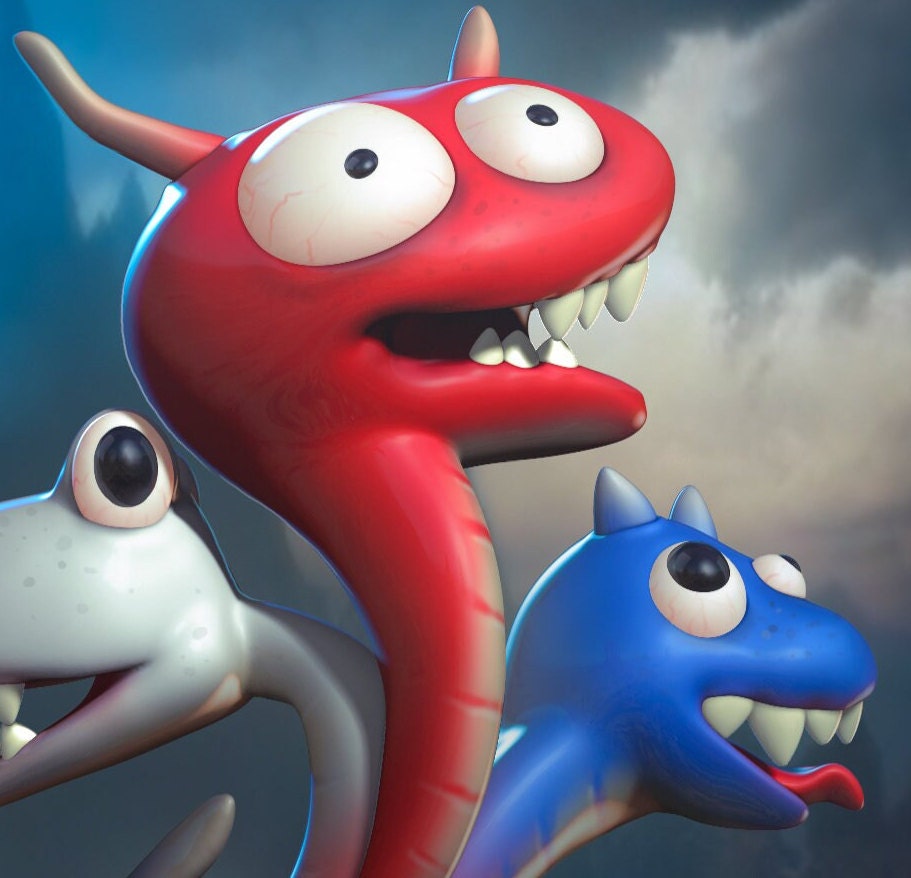 Goofy Dragon Queen | Resin Garage Kit Figure D&D Game Fan Art | Nomnom Figures