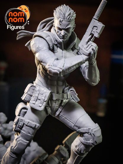 Sneaky Firm Reptile | Resin Garage Kit Figure Video Game Fan Art | Nomnom Figures
