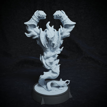 Sixx Companion, Wraith Spirit Guardian Elemental | Tabletop or Display Scale | TTRPG Miniature | Cripta Studios