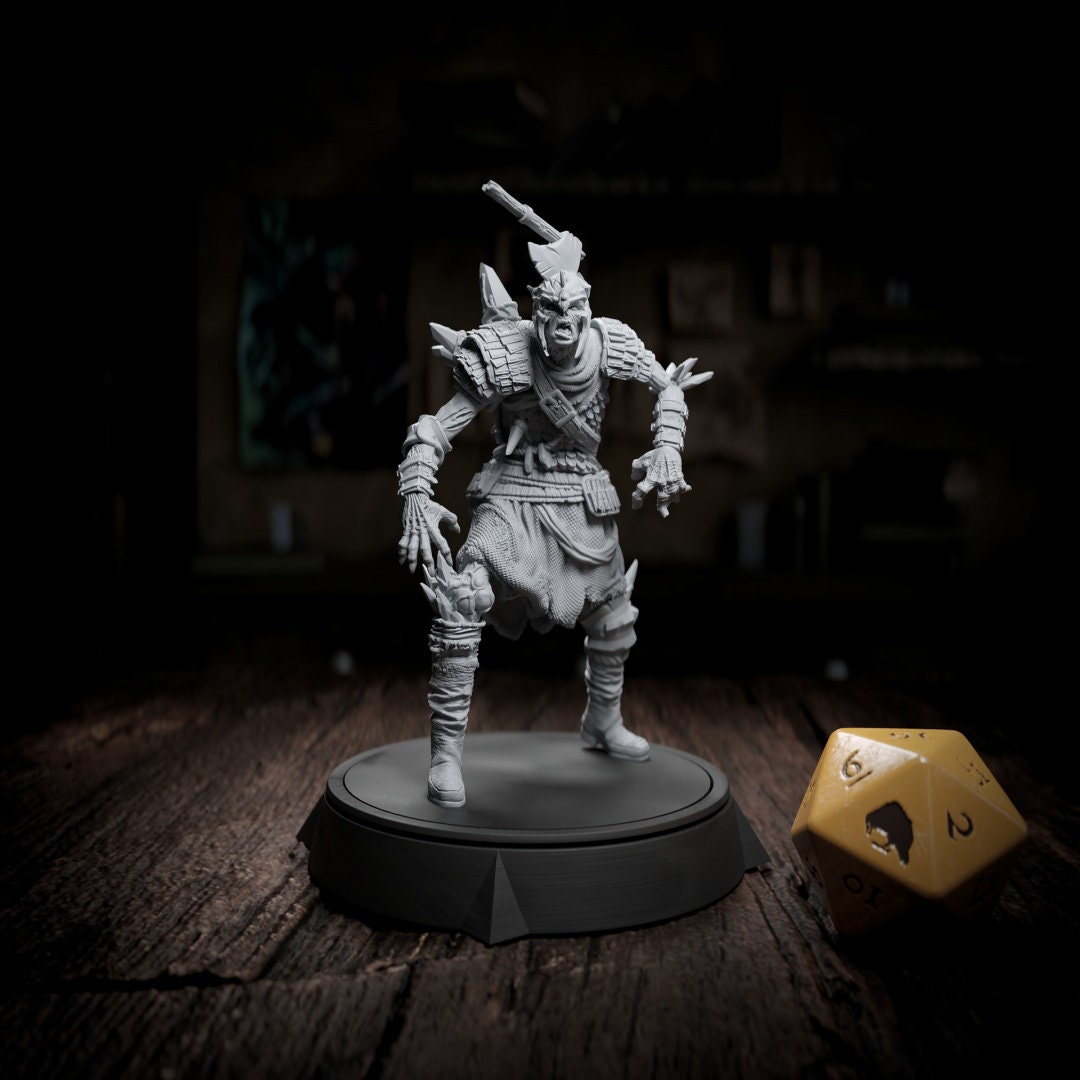 Blood Crystal Zombies Undead Mutant | Tabletop or Display Scale | TTRPG Miniature | Cripta Studios