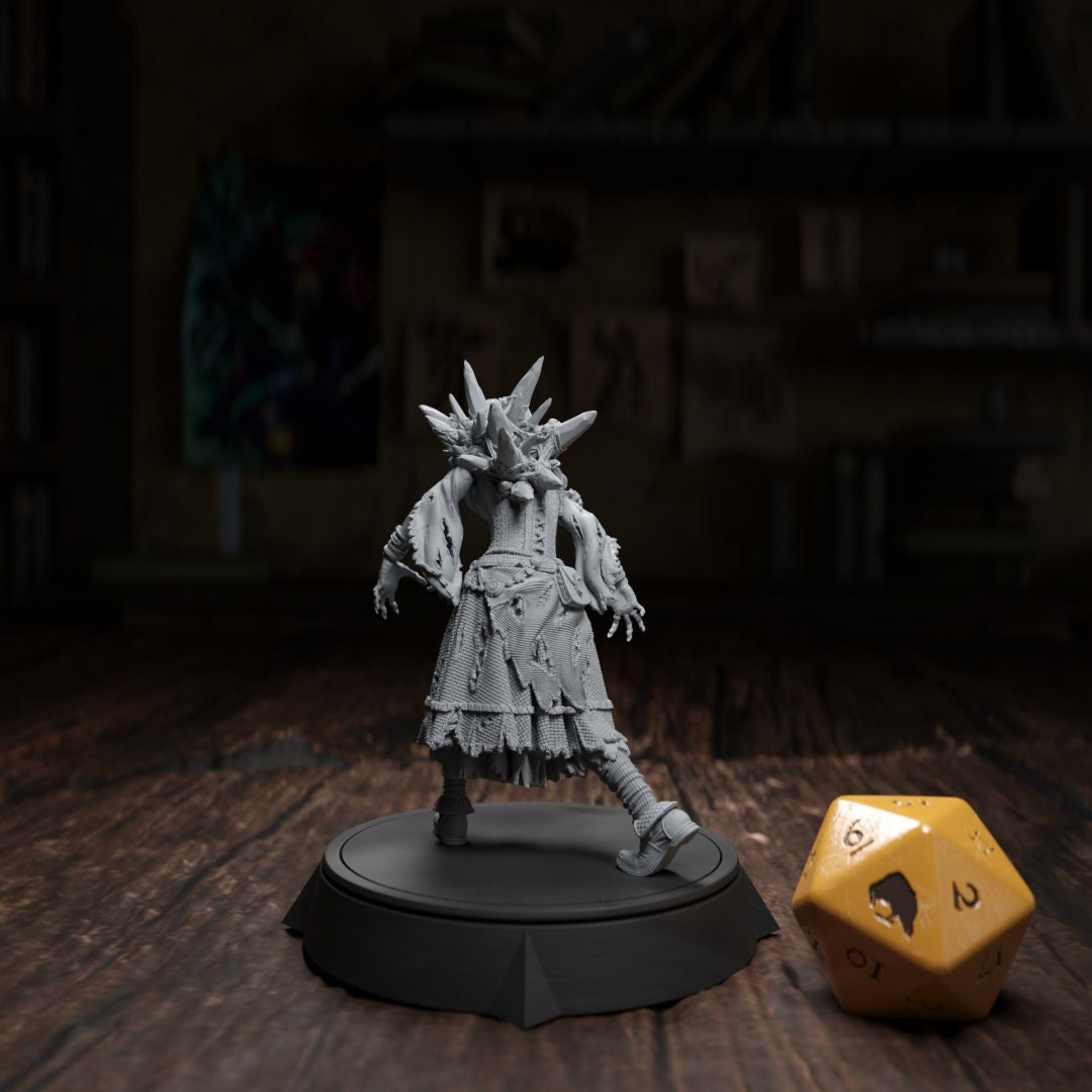 Blood Crystal Zombies Undead Mutant | Tabletop or Display Scale | TTRPG Miniature | Cripta Studios