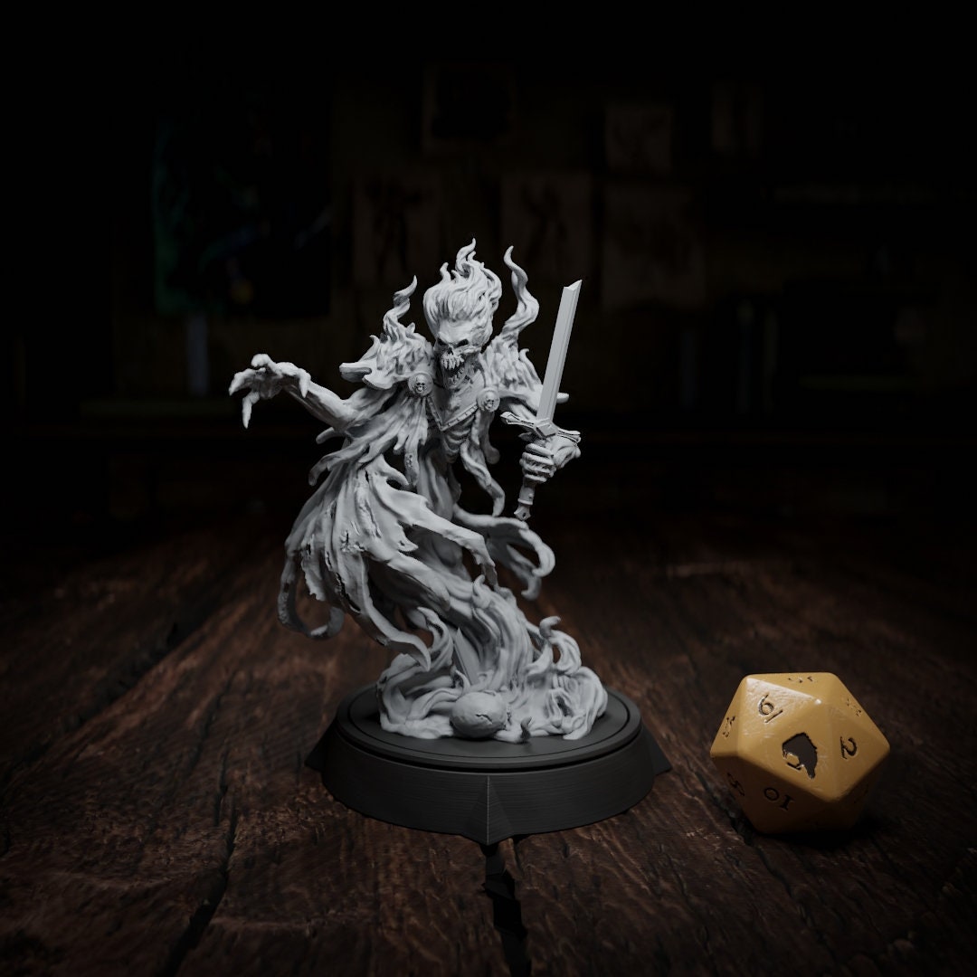 Ghost, Specter, Wraith | TABLETOP SCALE | TTRPG Miniature | Cripta Studios
