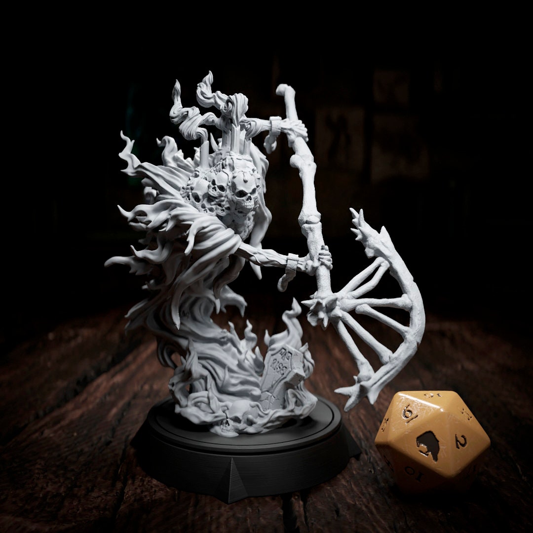 Ghost, Specter, Wraith | TABLETOP SCALE | TTRPG Miniature | Cripta Studios
