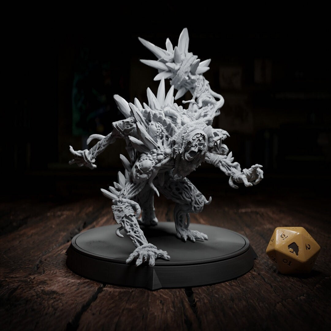 Gore Fiend, Devil, Demon, Enemy | Tabletop or Display Scale | TTRPG Miniature | Cripta Studios