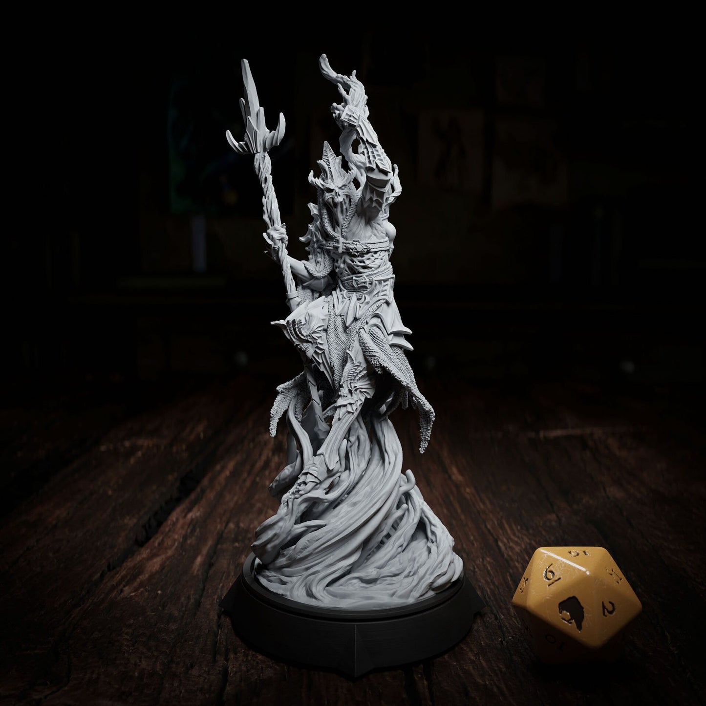 Largoth the Runner | Tabletop or Display Scale | TTRPG D&D Miniature | Cripta Studios | Unpainted, Unplated Resin 8k
