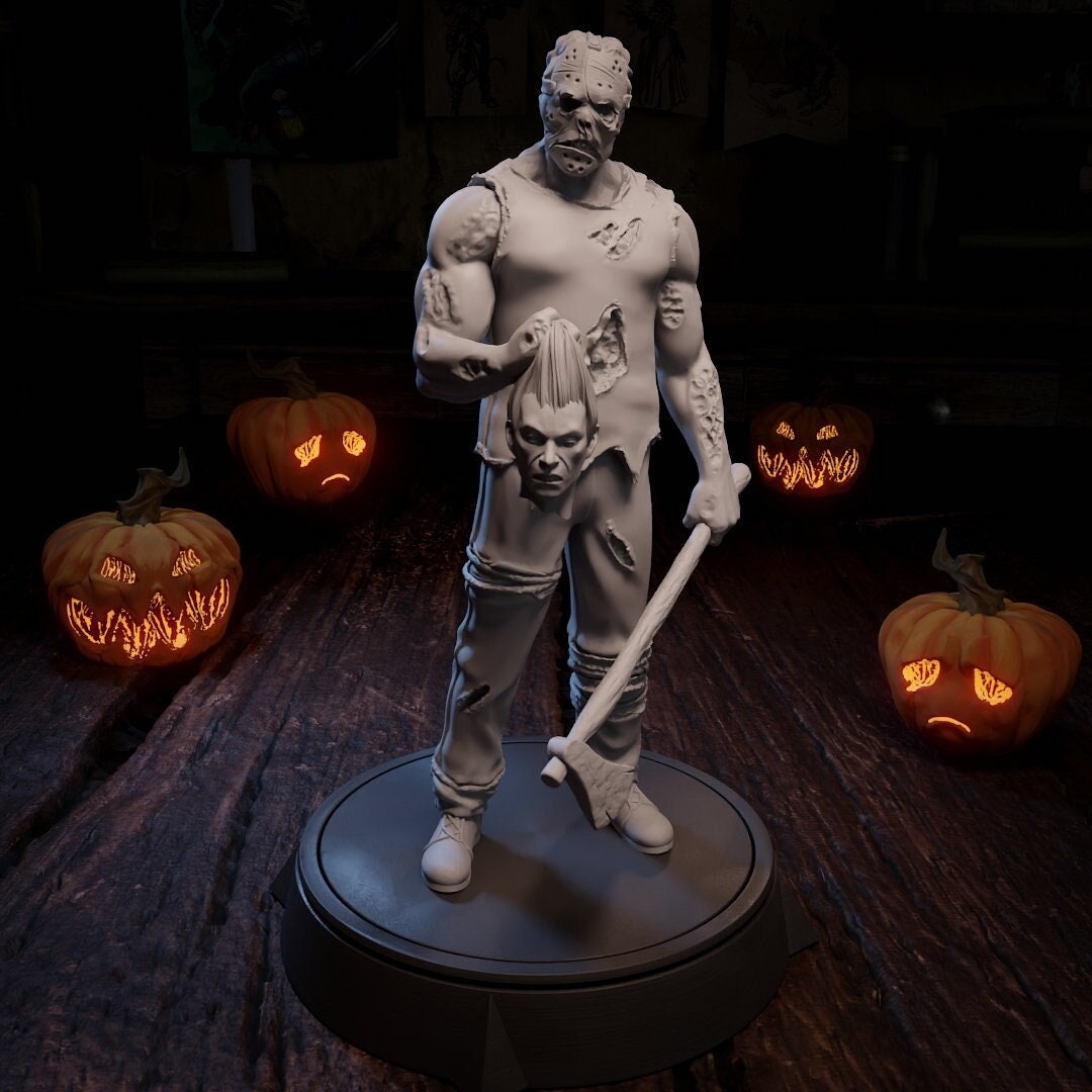 Samuel, Horror Enemy | Tabletop Scale | TTRPG D&D Miniature | Cripta Studios | Unpainted, Unplated Resin 8k