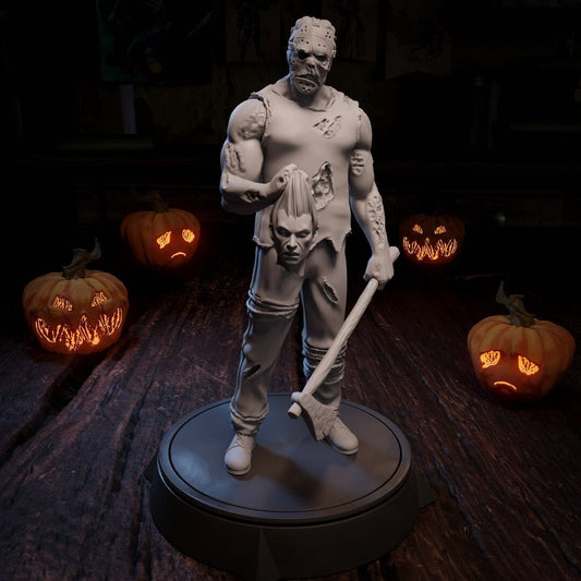 Samuel, Horror Enemy | Tabletop Scale | TTRPG D&D Miniature | Cripta Studios | Unpainted, Unplated Resin 8k