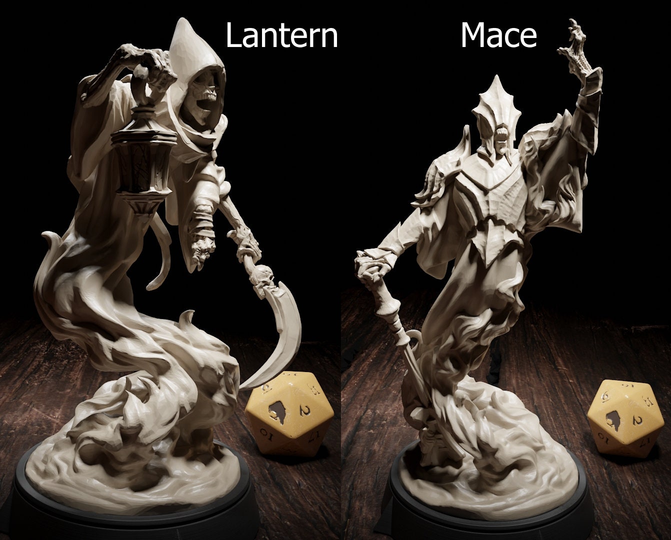 Ghost Army, Specter, Wraith | TABLETOP SCALE | TTRPG Miniature | Cripta Studios