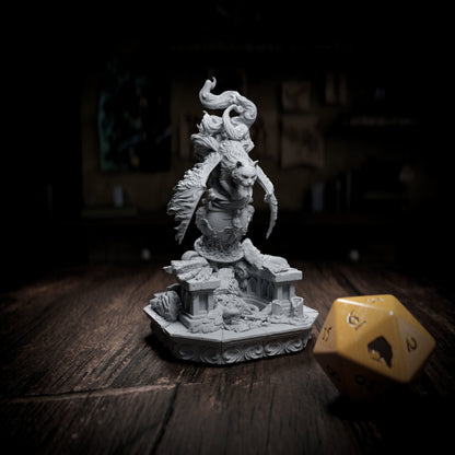 Caligo the Cat, Tressym | Tabletop or Display Scale | TTRPG Miniature | Cripta Studios